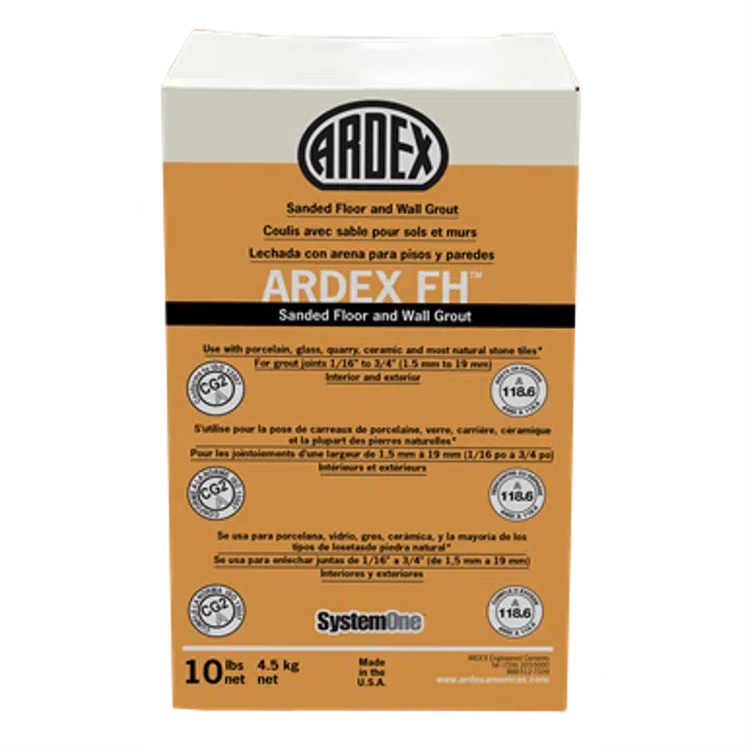 ARDEX FH™ Sanded Floor and Wall Grout