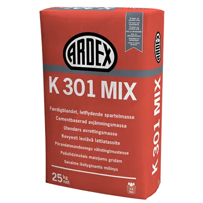 ARDEX K 301 Mix - Outdoor flooring putty