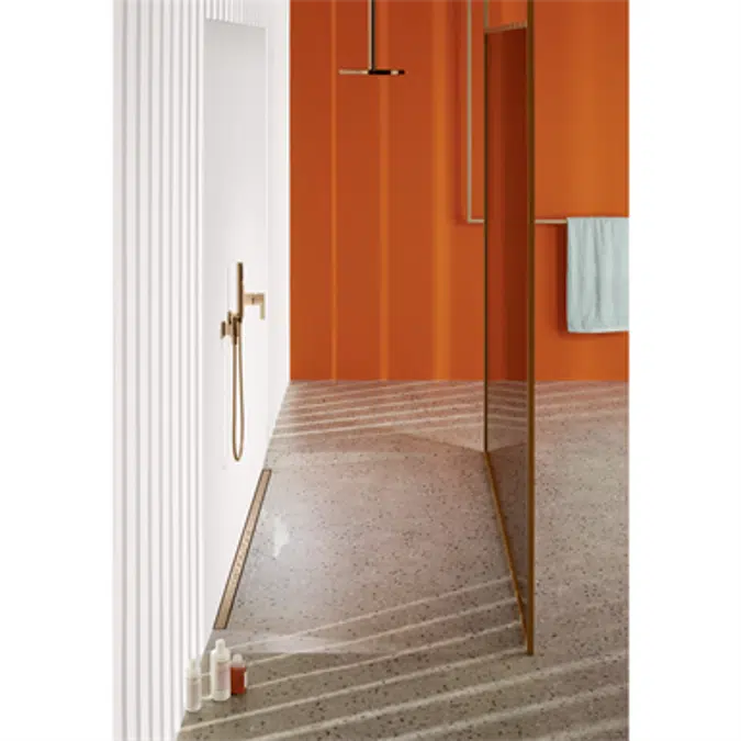 shower channels CeraLine Plan W Duo 800-2000 mm, DN 50