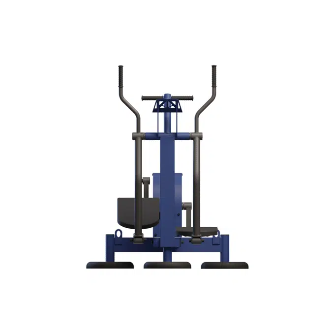 BIM objects - Free download! Street Barbell Cardio Crosstrainer | BIMobject