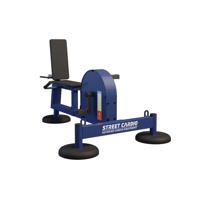 BIM objects - Free download! Street Barbell Cardio Motionscykel ...