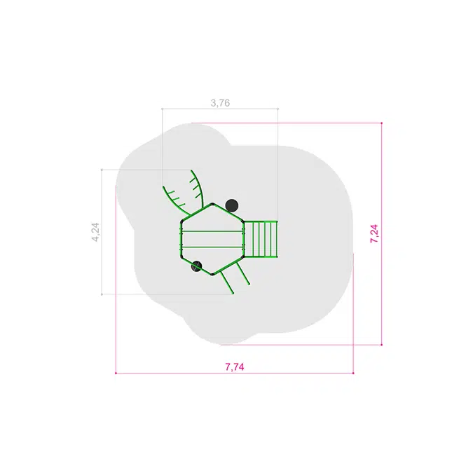 TressFit Hexagon Träningsställning