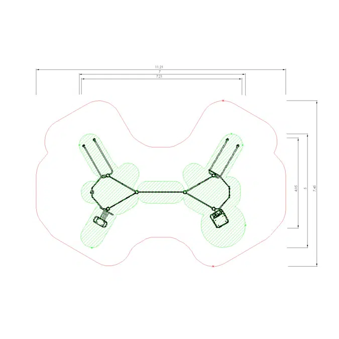 ElementFit Spänstigare Träningsställning