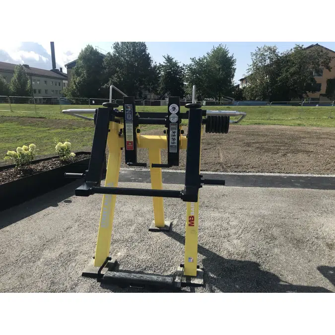 Street Barbell Benpress Stående