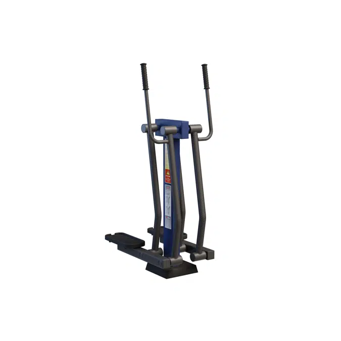 BIM objects - Free download! Street Barbell Ski Trainer Träningsstation ...