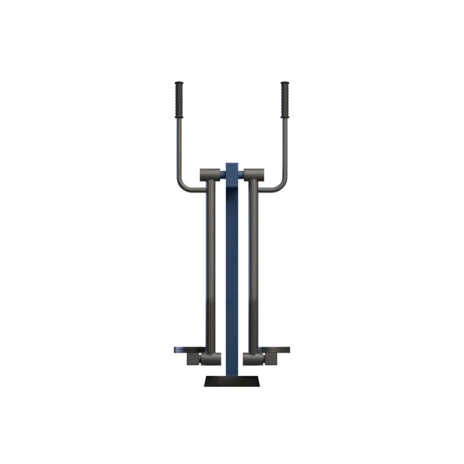 BIM objects - Free download! Street Barbell Ski Trainer Träningsstation ...