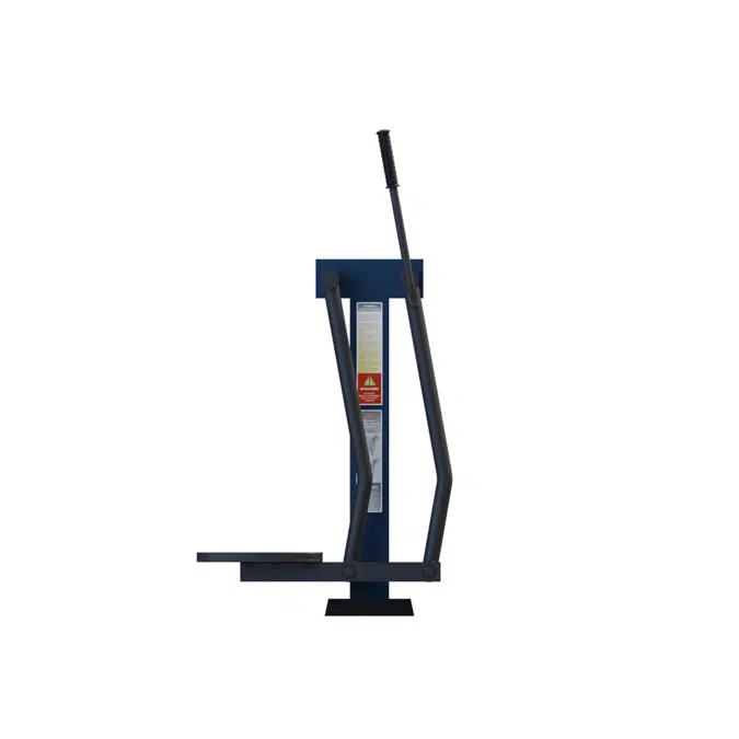 BIM objects - Free download! Street Barbell Ski Trainer Träningsstation ...