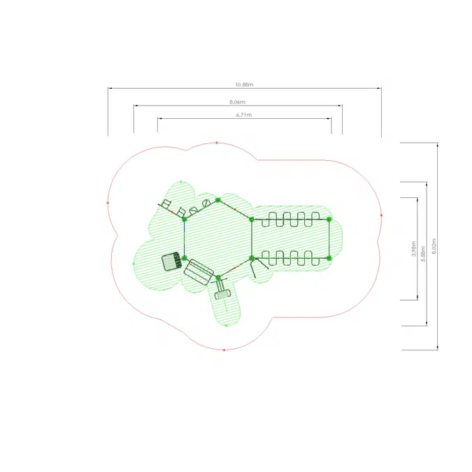 ElementFit Hexagon II Träningsställning