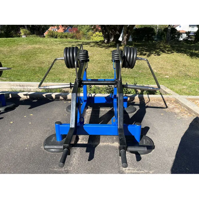 Street Barbell Light Kombinationslyft Stående