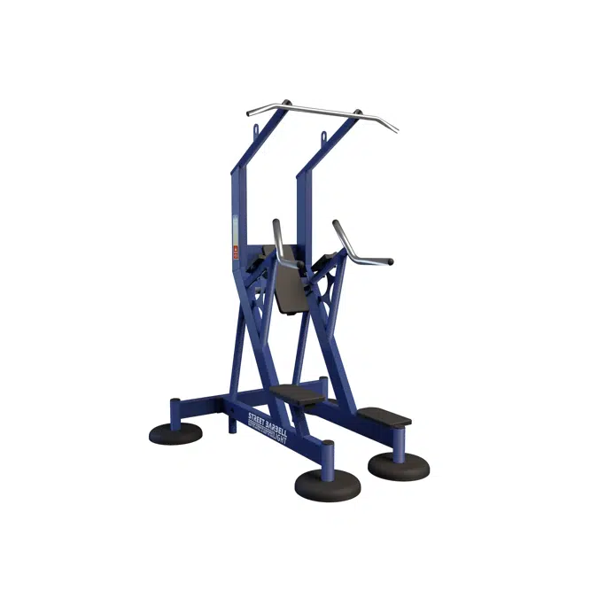 BIM objects - Free download! Street Barbell Light Kombinerad ...