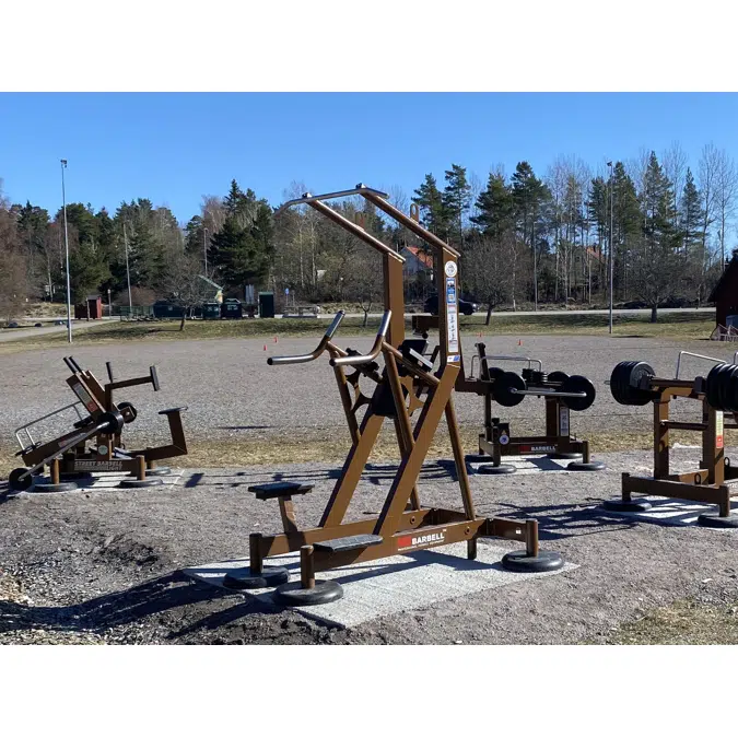 Street Barbell Light Kombinerad Träningsstation