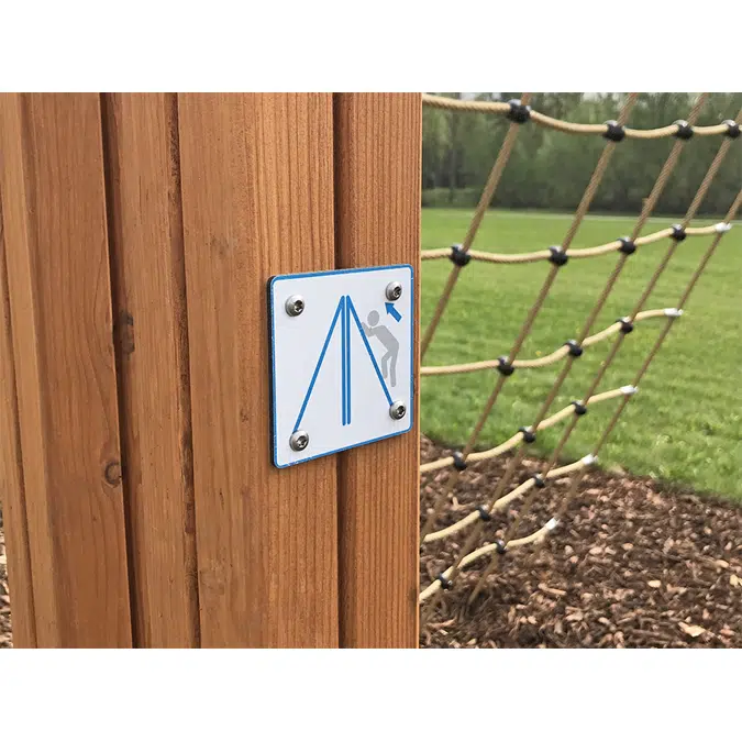 WoodFit Nätvägg Hinder
