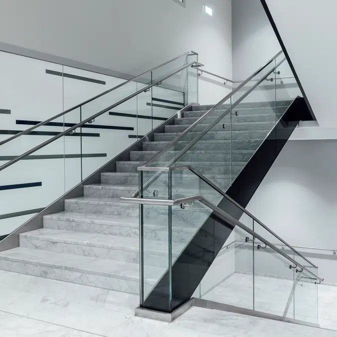 GM RAILING® UNI glass railing