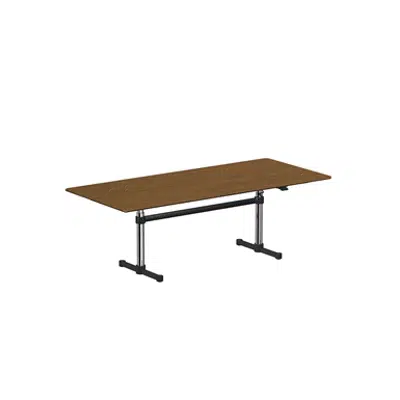 Imagem para Meeting table, height adjustable 2250x1000 mm}