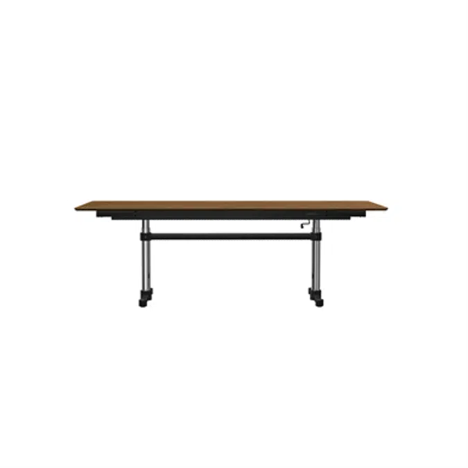 Meeting table, height adjustable 2250x1000 mm