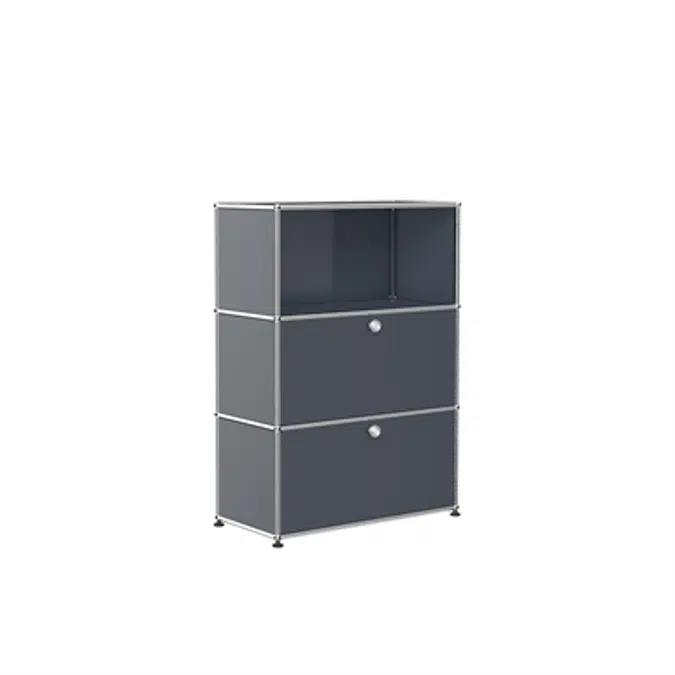 Highboard mit einem offenem Fach, modular