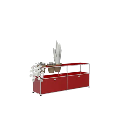 画像 Sideboard with plant pots, customisable – (single plant panel)