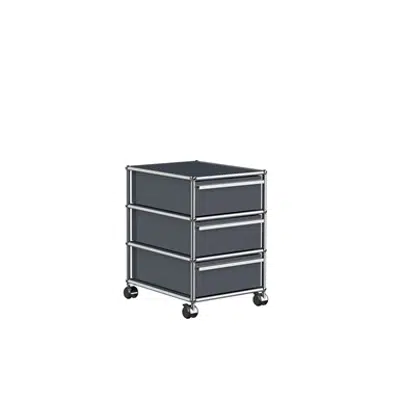 Mobile pedestal 3 drawers, customisable图像