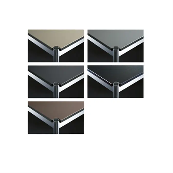 Sliding top desk 1750x1000 mm