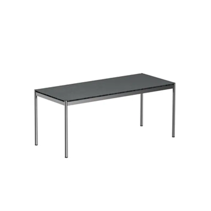 Objetos BIM - ¡Descarga gratuita! Mesas 3D - Mesa rectangular 140x80cm -  ACCA software