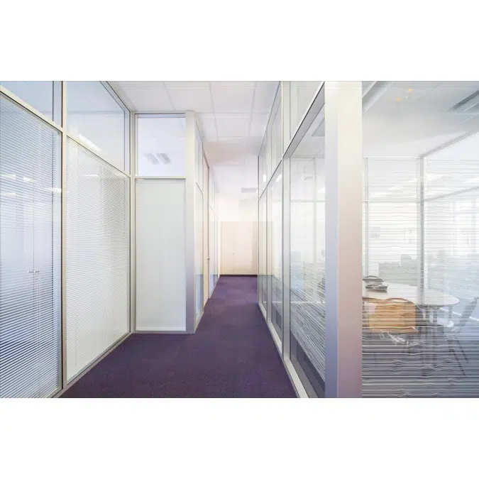 Demountable and removable Partition with joint-covers Partition®100