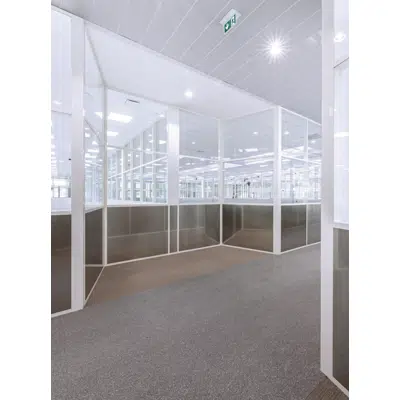 Image pour Cloison démontable et amovible à couvre-joints Partition® 100