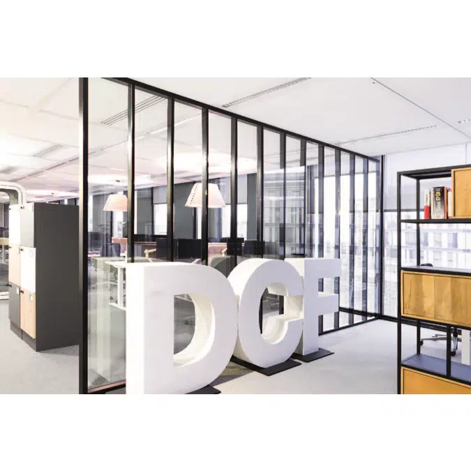 Demountable and removable Partition with joint-covers Partition®26