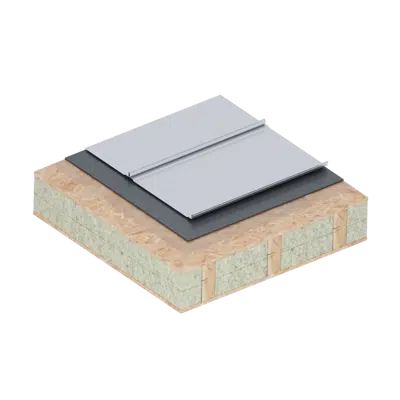 ROOFING STRATIGRAPHY – INSULATED STRUCTURAL WOOD PANEL WITH ELYROOF CLADDING图像