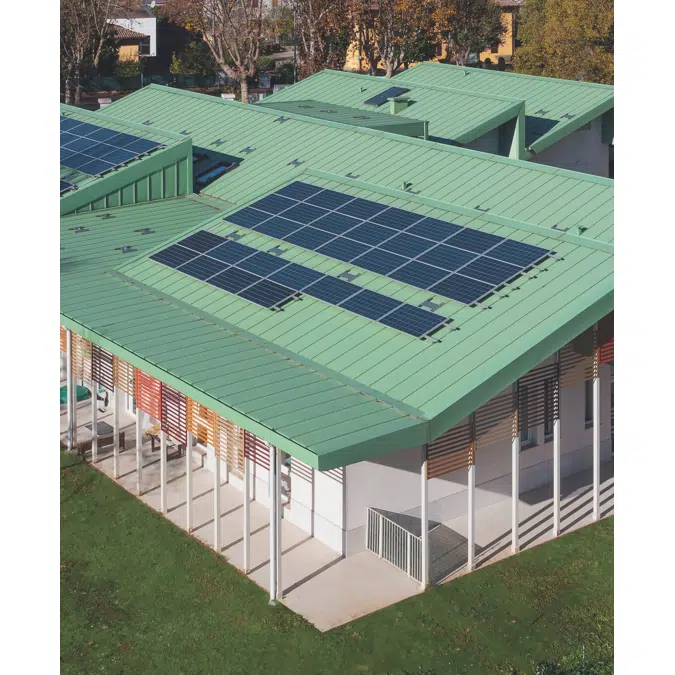 ROOFING STRATIGRAPHY – INSULATED STRUCTURAL WOOD PANEL WITH ELYROOF CLADDING