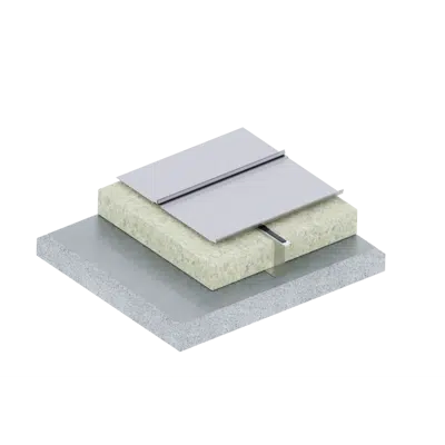 ROOFING STRATIGRAPHY – CONCRETE STRUCTURE WITH ELYROOF CLADDING图像