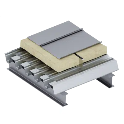 ROOFING STRATIGRAPHY – METAL STRUCTURE WITH ELYROOF CLADDING图像