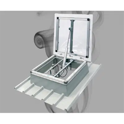 imagen para ENFC Smokelux roof - Short rectangular skylight