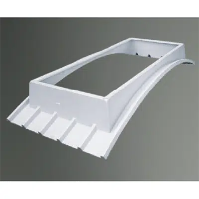 bilde for Curved profile fiberglass base