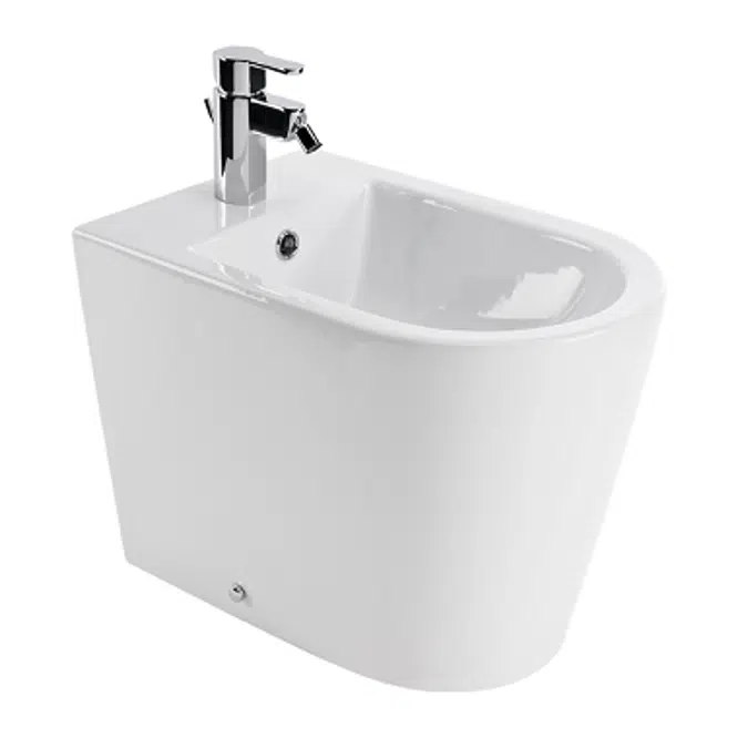 Urby Plus bidet with hole for water supply