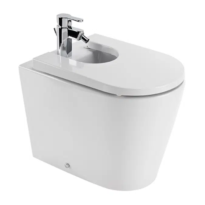 Urby Plus bidet with hole for water supply