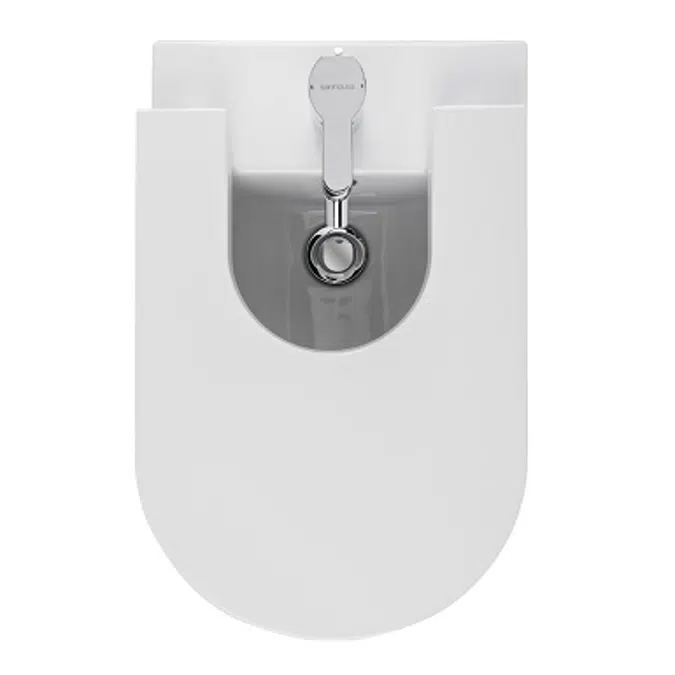 Urby Plus bidet with hole for water supply