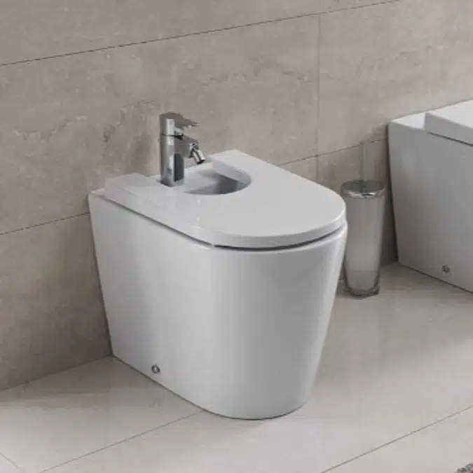 Urby Plus bidet with hole for water supply