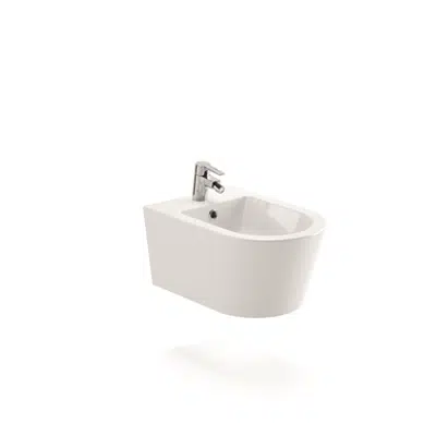 afbeelding voor Urb.y 52 wall mounted bidet with concealed fixation