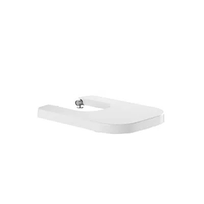 afbeelding voor Look bidet lid with clipoff and slowclose system