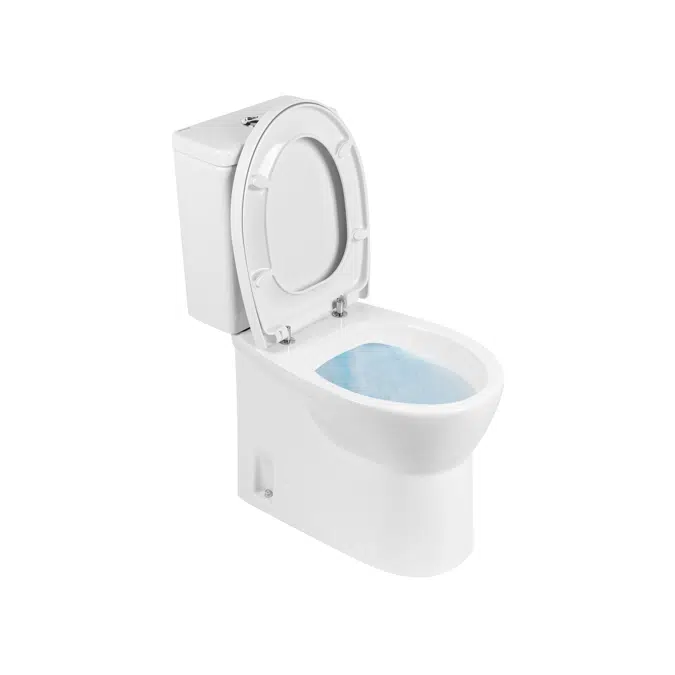 Easy W|D close coupled rimflush toilet
