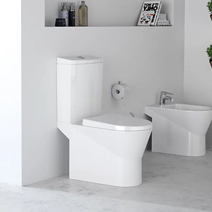 Urby 60 F-D close coupled toilet