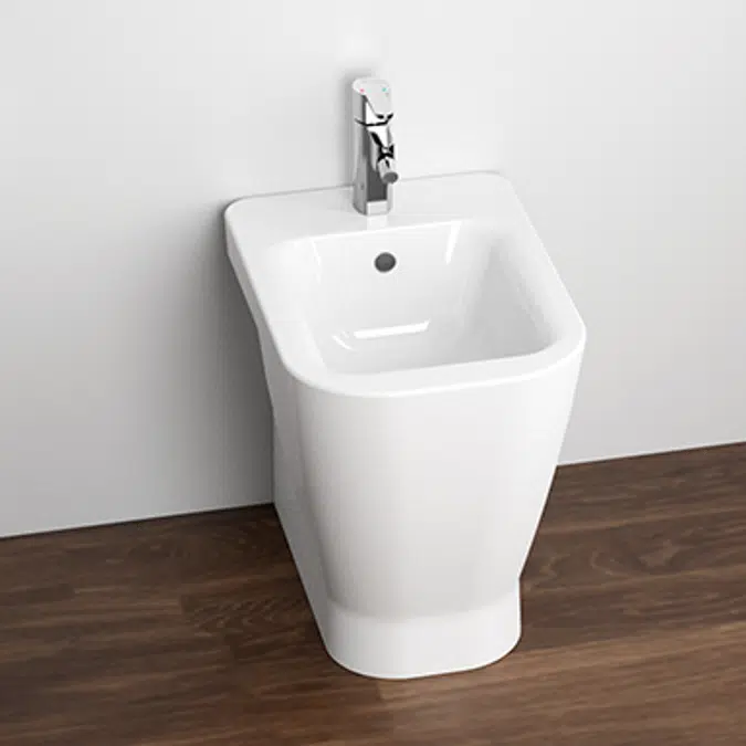 Look Bidet with hole for water supply