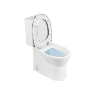 billede til Easy F|D close coupled rimflush toilet
