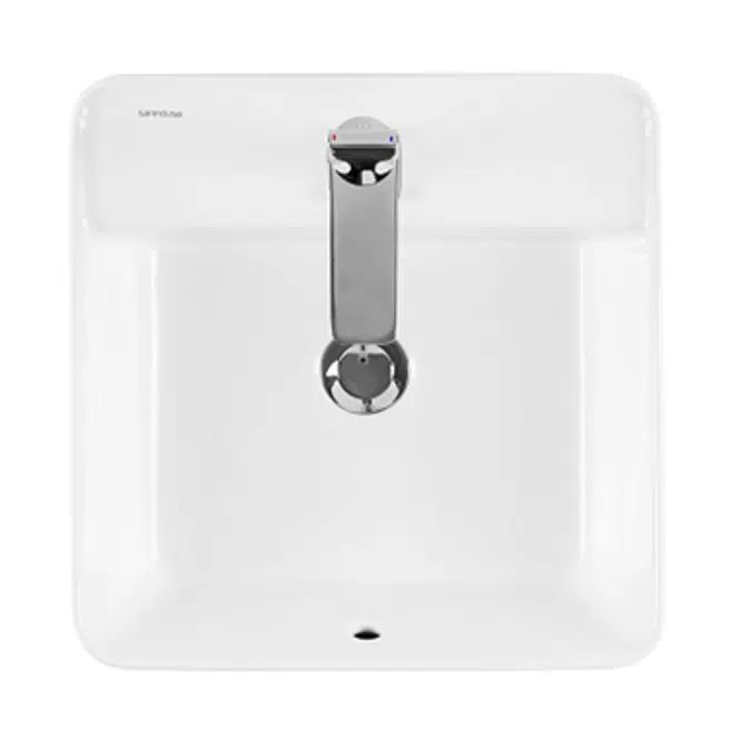Vasque Sanlife 40x40 avec trou pour robinet