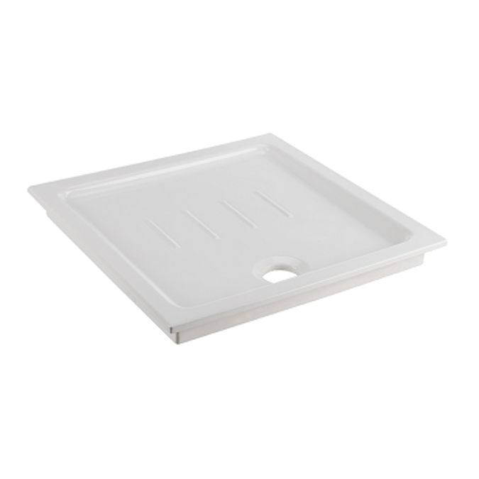 BIM objects Free download! Waterline recessed shower tray 80x80