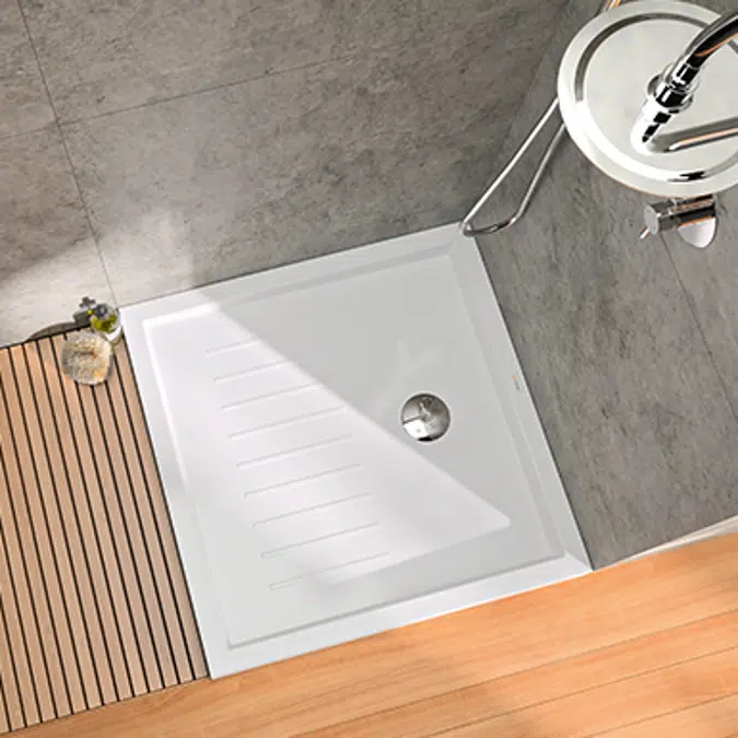 Piano shower tray