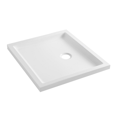 Image for Piano smooth surface shower tray 90x90