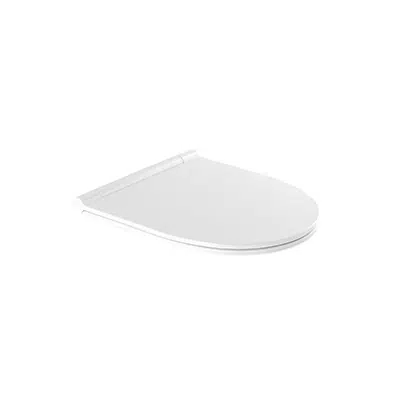 Image for Sanlife toilet seat with clipoff and slowclose system