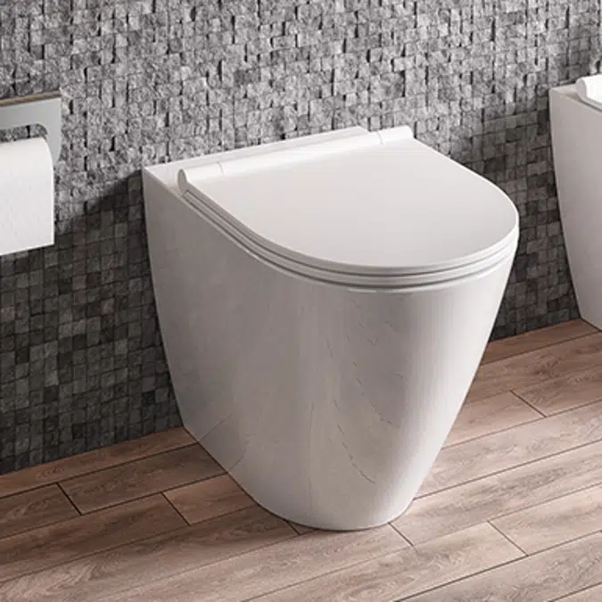Sanlife toilet seat with clipoff and slowclose system