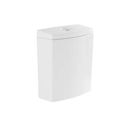 Image for Urb.y 65 bottom water supply connection cistern with dual flush mechanism